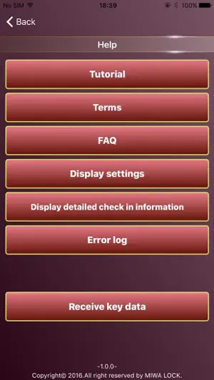 KEYMO HOTEL CARD LOCK (BLE) screenshot 3