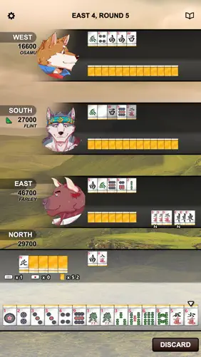 Kemono Mahjong screenshot 1