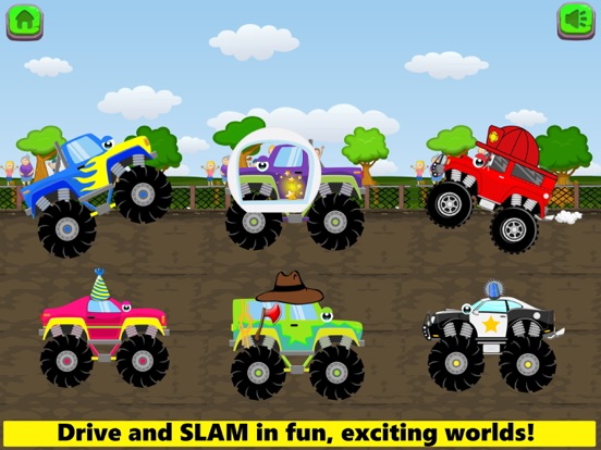Monster Truck Games! Go Racing iPad screenshot 4 - Games app