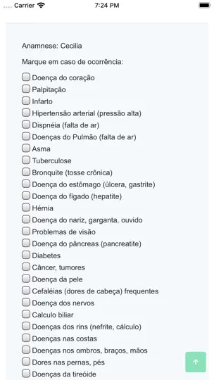 Meus Pacientes Online iPhone Screenshot 5