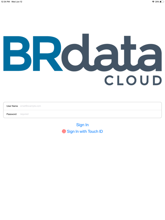 Screenshot #1 for BRdata Cloud