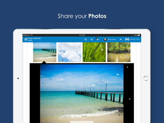 Workline iPad screenshot 2 - Business app