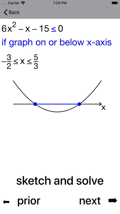 Quadratic Inequalities screenshot-7