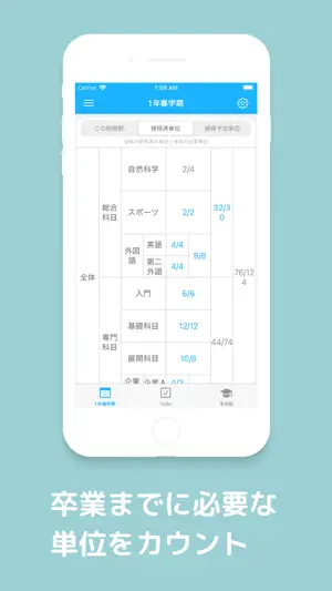 じかんわり表 大学生・高校生・中学生のための時間割アプリ screenshot 4