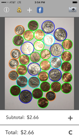 Photo Coin Counter (Photocoin) screenshot