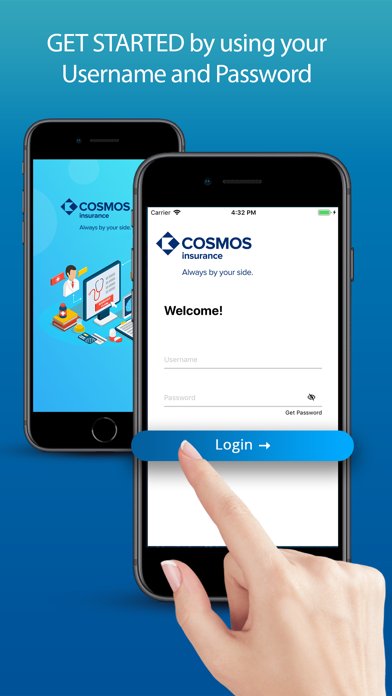 Cosmos Insurance Screenshot