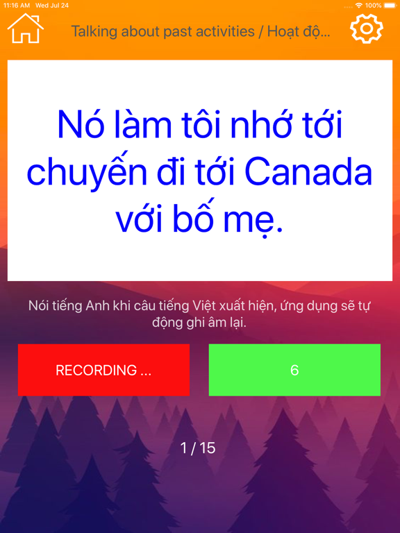 Học Tiếng Anh Giao Tiếp Pro iPad screenshot 5 - Education app