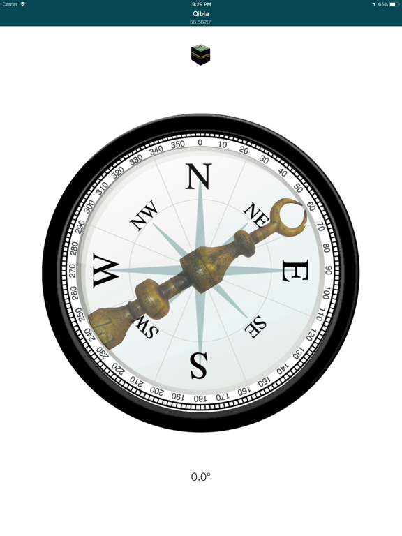 Minimal Islamic Prayer Times iPad screenshot 2 - Utilities app