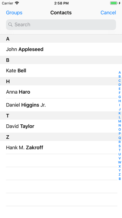 Screenshot 2 of Vectrafon App