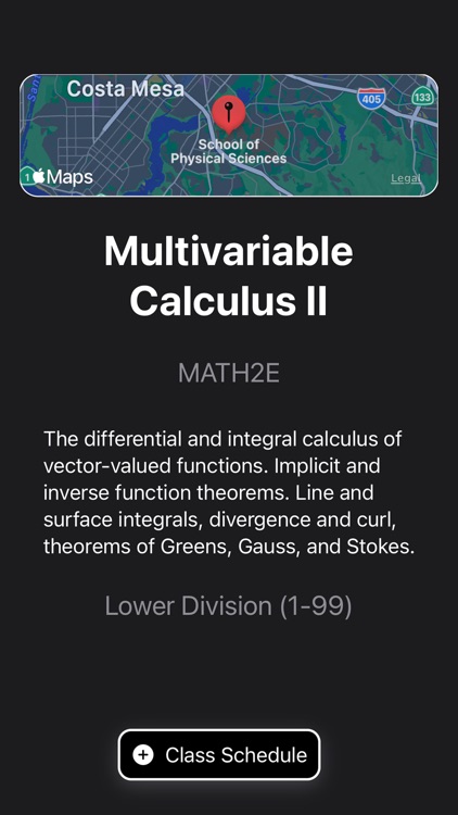 ZOT ClassFinder for UCI
