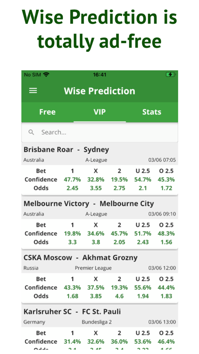 Soccer Betting Tips & Odds Screenshot
