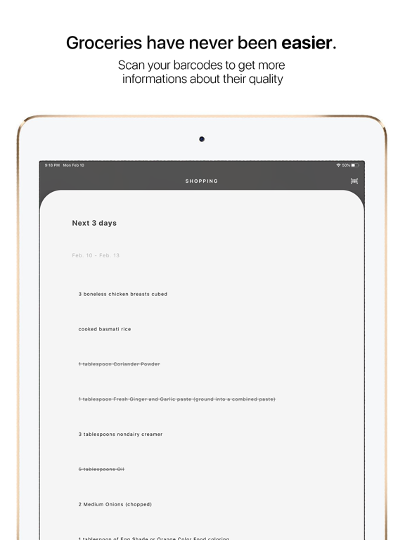 Chef iPad screenshot 5 - Food & Drink app