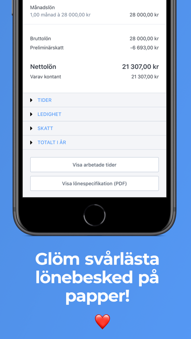 Personalkollen iPhone screenshot 4