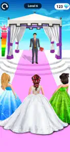 Bride Race & Outfit Makeover screenshot #5 for iPhone