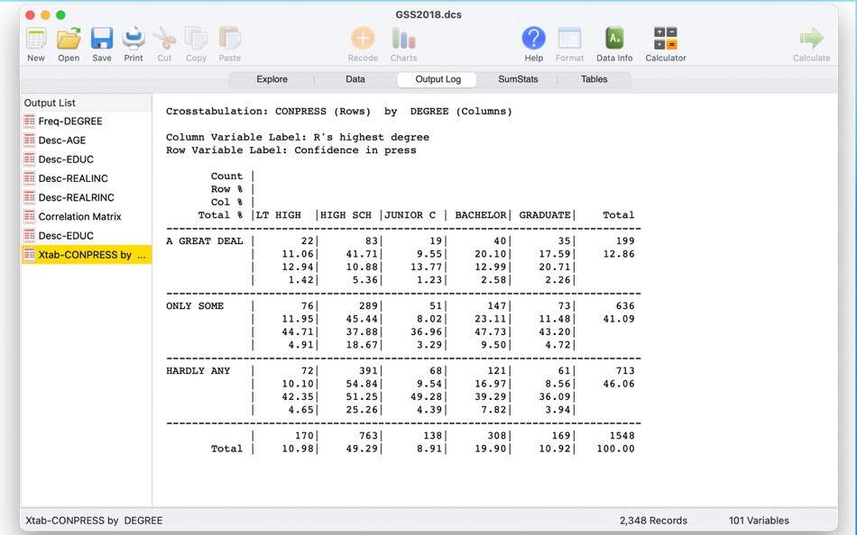 #3. AcaStat (macOS) 由: AcaStat Software