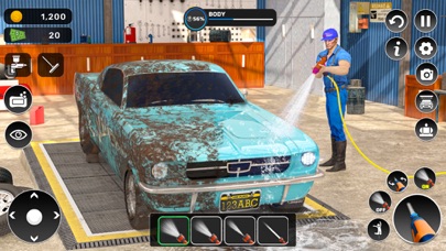 Real Car Wash Station Games Screenshot
