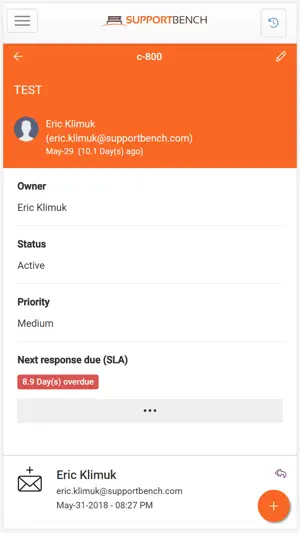 Supportbench screenshot 3