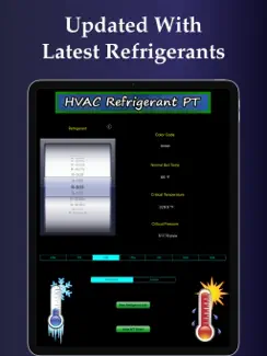 HVAC Refrigerant PT iPad image 4