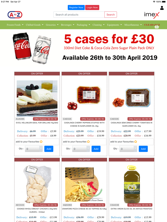 Screenshot #4 pour AtoZCatering