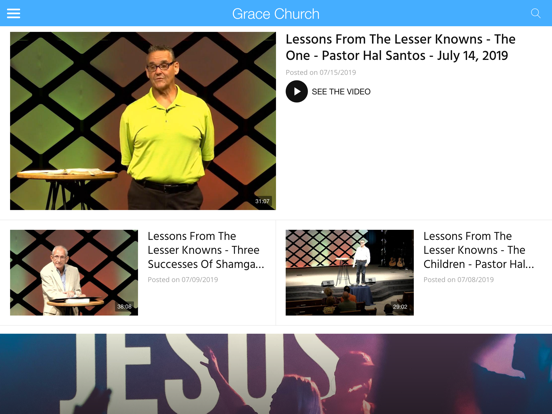 Grace Church Fairview iPad screenshot 1 - Lifestyle app