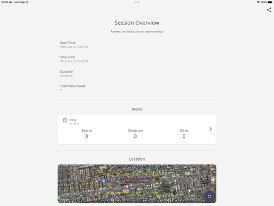 SafeGuard Live: Worker Safety iPad screenshot 7 - Health & Fitness app