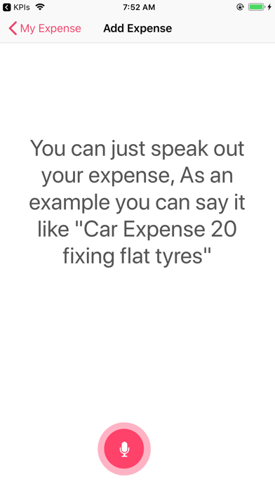 Screenshot #1 pour Daily Expense Tracker App