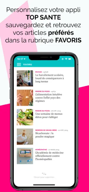 Top Santé : forme et bien-être screenshot 2