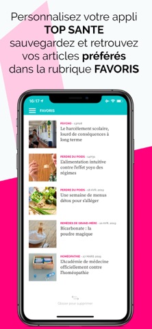 Top Santé : forme et bien-être screenshot