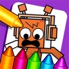 Coloring Book incredible: Spru icon