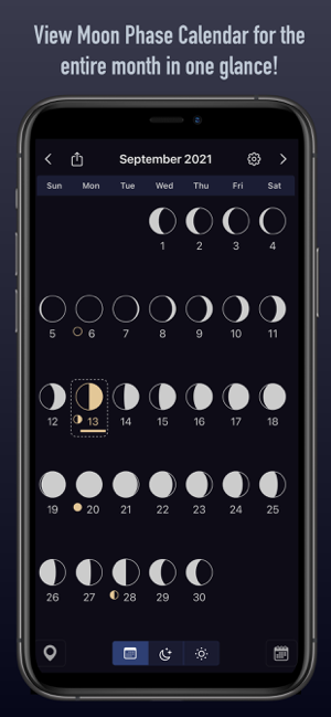 Moon Plus - Calendar + Compass Screenshot