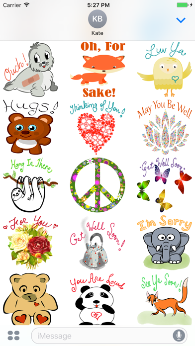 Screenshot #3 pour Positive Vibes Sticker Pack