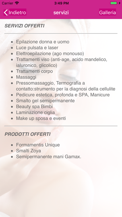 Screenshot #3 pour Un soffio di bellezza