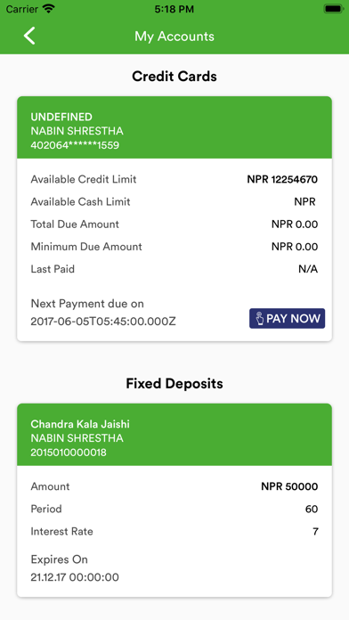 App screenshot