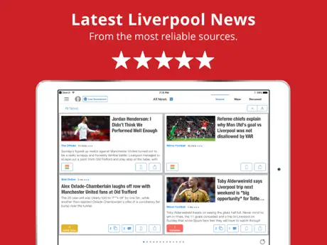 Liverpool News & Scores