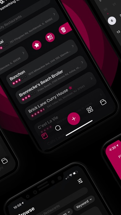 Phissy: Restaurant Organizer Screenshot