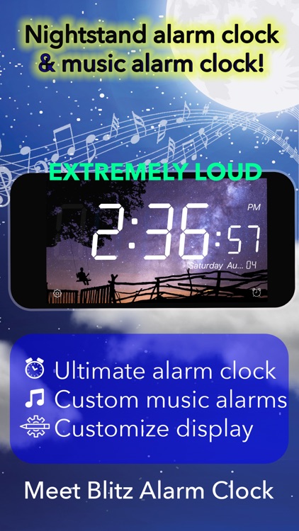 Loud Alarm Clock by BLITZ