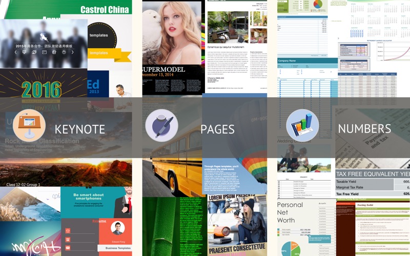 Screenshot #2 pour Template honeycomb Pro
