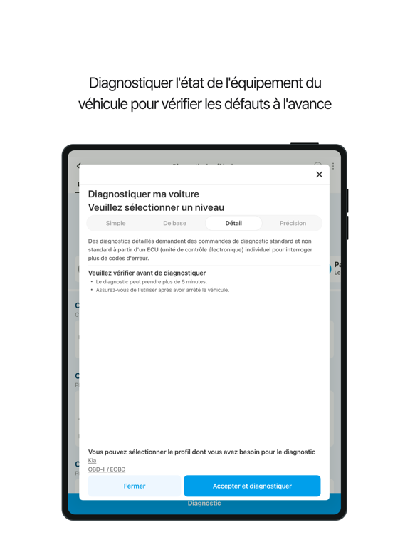 Screenshot #5 pour Infocar - Scanner OBD2