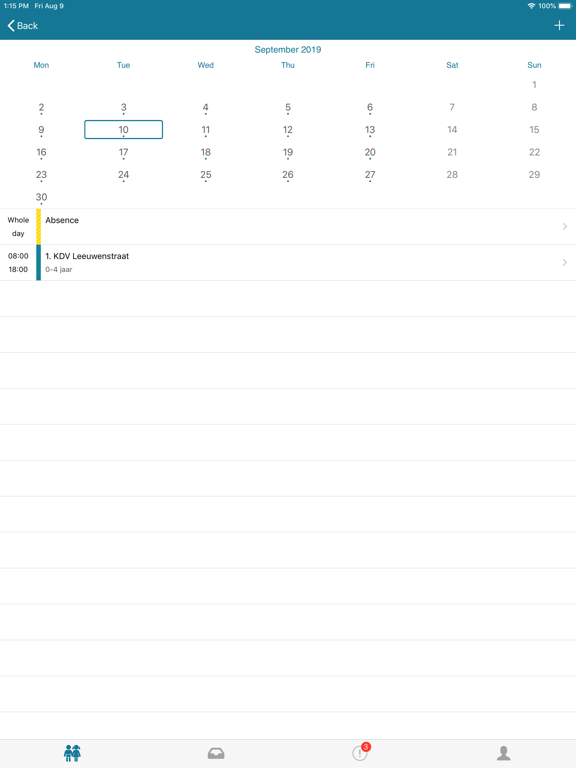 Screenshot #6 pour Bitcare for Parents