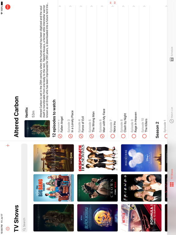 Screenshot #4 pour TV Club – show tracker & guide