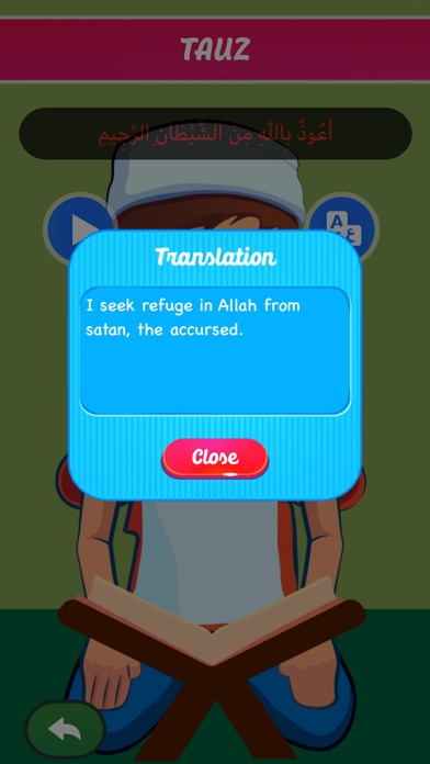 Kids Dua and Kalmas - Islamic iPhone screenshot 4 - Education app