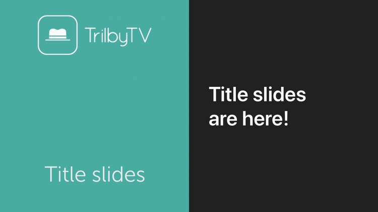 TrilbyTV Player screenshot-3
