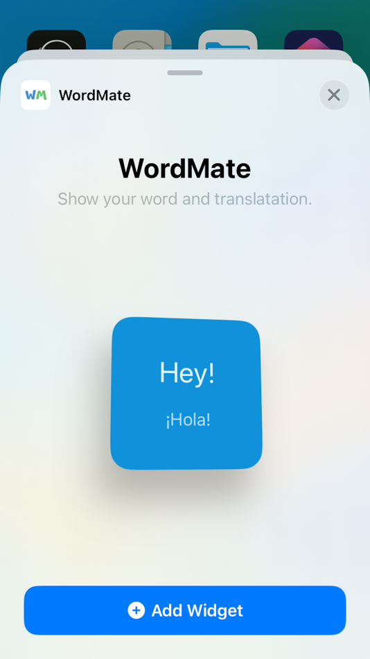 #3. WordMate AI Translate & Learn (macOS) 由: Alex Klimenkov