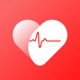 iHeart-Pulse Rate Monitor App. app icon - Health & Fitness app for iPhone