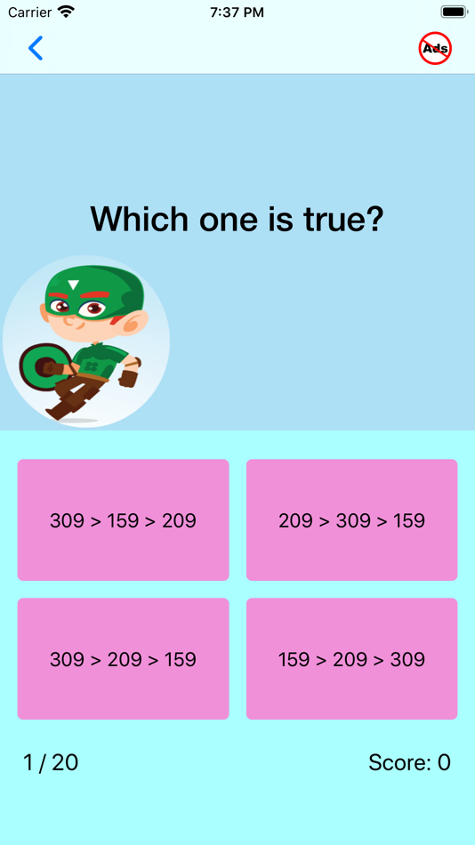 #7. Third Grade Math Quiz (iOS) Podle: Kalin M