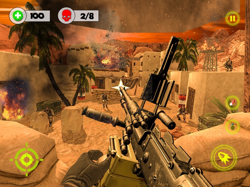 juegos de armas: war games 3D screenshot 11