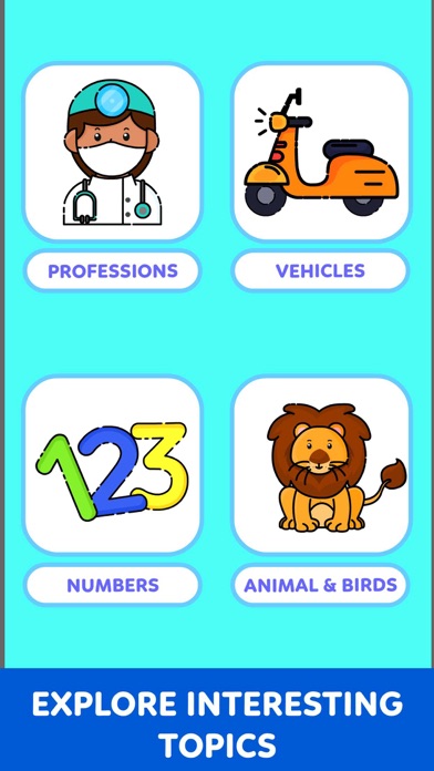 Kids Word Search Games Puzzles Screenshot