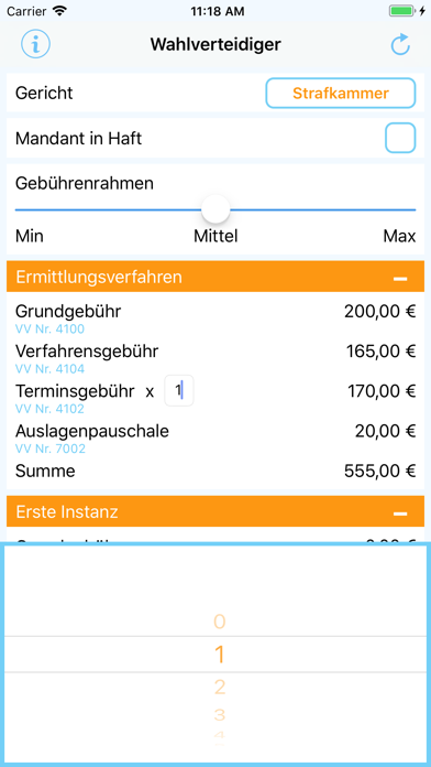 App screenshot