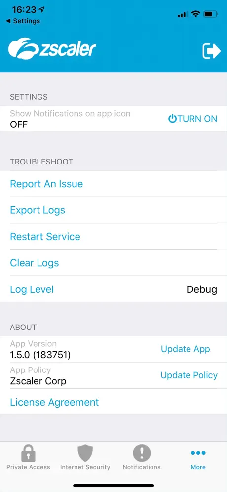 Zscaler Client Connector