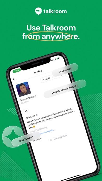 Make Money Chatting — Talkroom Screenshot
